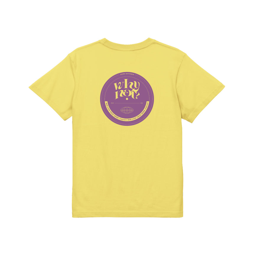 RIHO SAYASHI 3rd LIVE TOUR 2023 whynot? 会場カラーTシャツ 2023年10月6日(金)@大阪・心斎橋BIGCAT