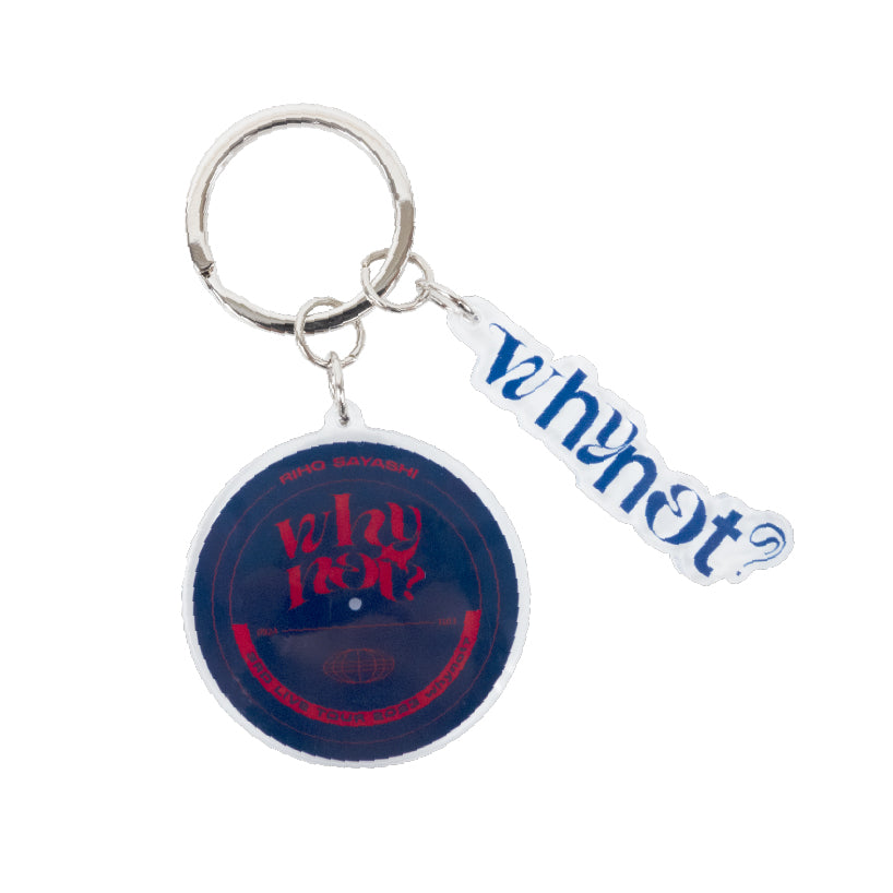 RIHO SAYASHI 3rd LIVE TOUR 2023 whynot? ファンクラブ限定キーホルダー