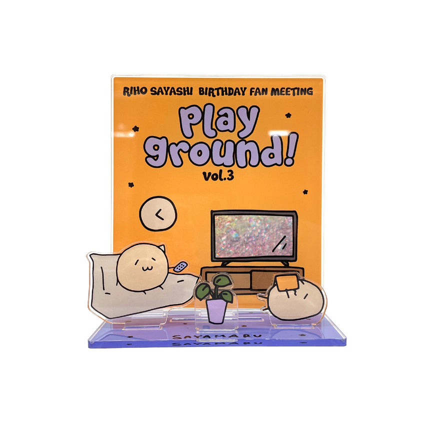 RIHO SAYASHI BIRTHDAY Fan Meeting -PLAYGROUND!- vol.3 さやまるアクリルスタンド