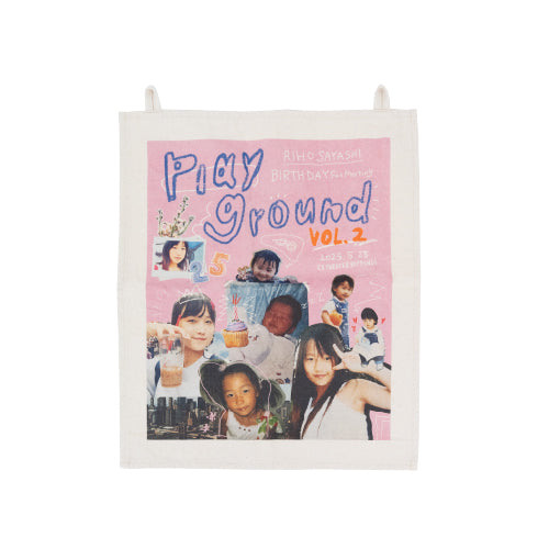 RIHO SAYASHI BIRTHDAY Fan Meeting -PLAYGROUND!- vol.2 ファブリックポスター